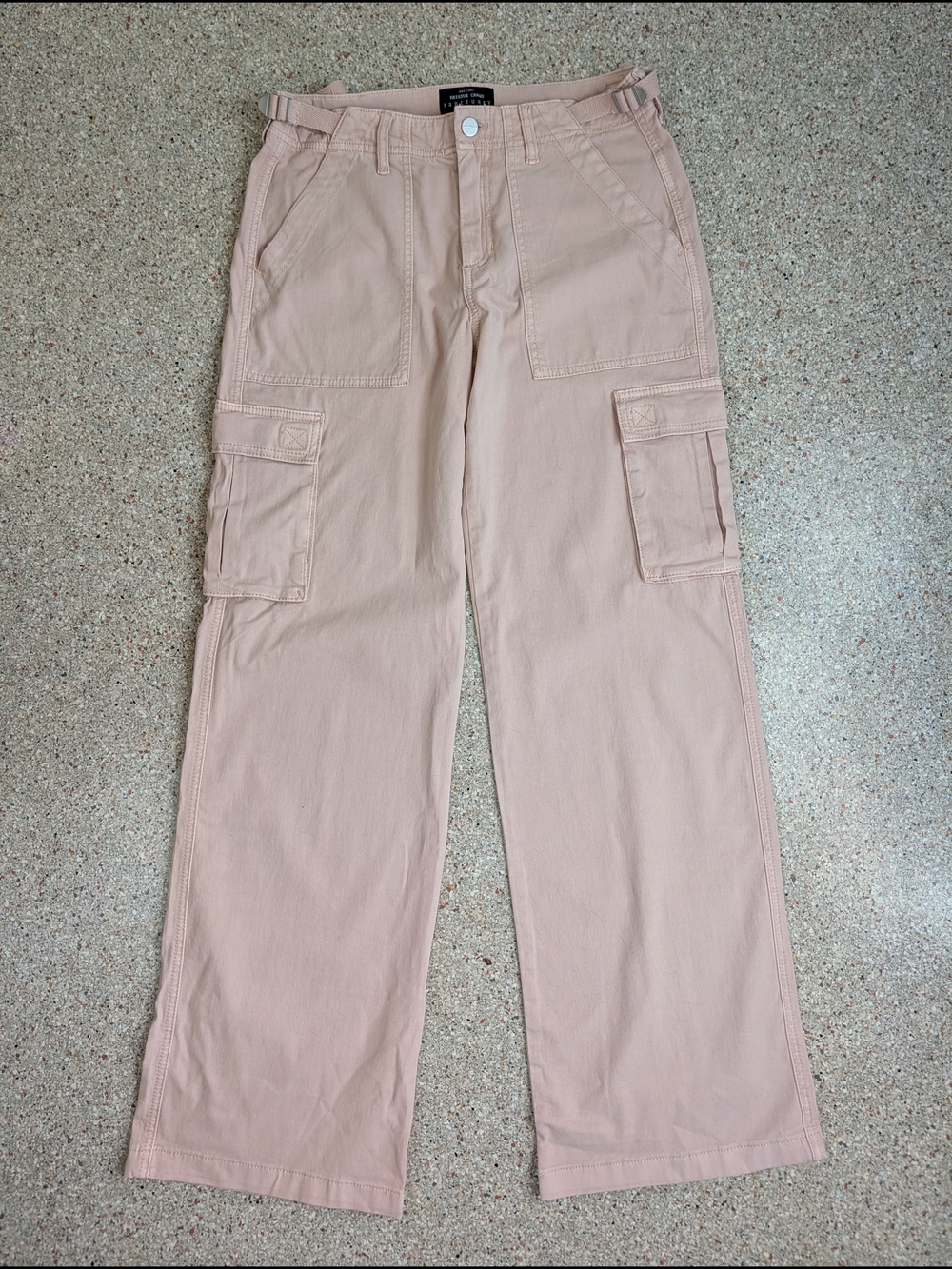 Sanctuary Light Blush Utility Cargo Pants - Picture 2 of 4